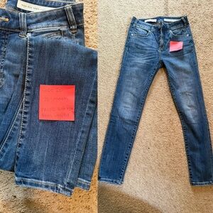 Pilcro by Anthropologie High Rise Denim Legging Blue Jeans